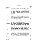 luận văn thạc sĩ   chất lượng công tác kiểm tra, giám sát của ủy ban kiểm tra đảng ủy cơ sở thuộc đảng bộ trường sĩ quan lục quân 2 hiện nay