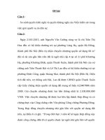 so sánh quyền kiến nghị và kháng nghị của vks trong vụ án dân sự  và tình huống thực tiễn