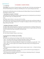 Tài liệu câu BỊ ĐỘNG PASSIVE VOICE
