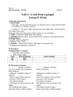 KHBD TIẾNG ANH 9 TUẦN 3 TIẾT 5 6 Unit 1 WRITE LANGUAGE FOCUS