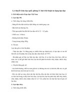 Lý thuyết Giáo dục quốc phòng 11 bài 6