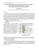 Đánh giá biểu hiện dầu khí trong đá móng của giếng khoan DP-1X thuộc bồn trũng Cửu Long dựa trên cơ sở dữ liệu Mud Logging