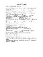 DE KIEM TRA 1 TIET HOA 8