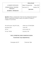What is communication ? How does a communication process happen? Design a communication strategy to launch a new product of VINFAST