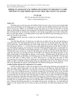 Nhiệm vụ giám sát các thông số cơ bản về trái đất và môi trường của hệ thống quan sát trắc địa toàn cầu (GGOS)