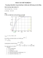  ứng dụng simulink trong mô phỏng và đánh giá chất lượng của hệ thống 