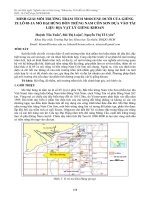 Minh giải môi trường trầm tích miocene dưới của giếng 1X lô 05-1A mỏ Đại Hùng bồn trũng Nam Côn Sơn dựa vào tài liệu địa vật lý giếng khoan