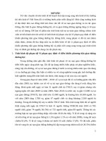 Tội Vi phạm quy định về điều khiển phương tiện giao thông đường bộ dưới góc độ tội phạm học