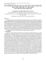 Thử nghiệm dự báo hạn mùa số lượng xoáy thuận nhiệt đới hoạt động trên khu vực biển Đông bằng phương pháp thống kê