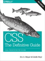 CSS the definitive guide 