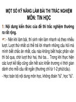 51 ky nang lam bai thi trac nghiem tin hoc 