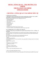 tài liệu tài chính tiền tệ thị trường tài chính