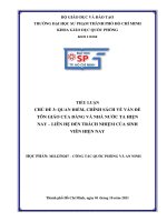 QUAN ĐIỂM, CHÍNH SÁCH VỀ VẤN đề TÔN GIÁO CỦA ĐẢNG VÀ NHÀ NƯỚC TA HIỆN NAY – LIÊN HỆ đến TRÁCH NHIỆM CỦA SINH VIÊN HIỆN NAY 