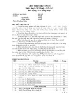 Giáo trình Hóa đại cương và vô cơ - Trường Cao đẳng Y tế Ninh Bình