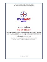 Giáo trình Cơ kỹ thuật (Trung cấp)