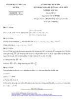 Đề chọn đội tuyển HSG Toán 12 năm 2020 – 2021 sở GDĐT Phú Thọ (Ngày 1)