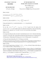Đề chọn đội tuyển HSG Toán THPT năm 2021 sở GDĐT Khánh Hòa (Vòng 1)
