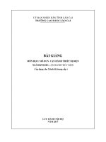 Giáo trình An toàn điệnVật liệu điện (Nghề Điện công nghiệp)