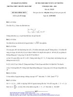 Đề chọn đội tuyển Toán năm 2020 – 2021 trường THPT chuyên Trần Phú – Hải Phòng