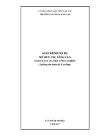 Giáo trình PLC nâng cao (Nghề Điện công nghiệp)