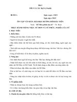 Giáo án dạy thêm ngữ văn 6 sách kết nối tri thức với cuộc sống (kì 1) 