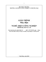 Giáo trình Máy điện 1 (Nghề Điện công nghiệp)