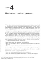 CRM value creation process   case study