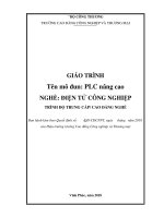 Giáo trình PLC nâng cao (Nghề Điện tử công nghiệp)