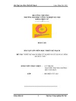 Bài Tập Lớn Môn Thiết Kế Mạch: THIẾT KẾ MẠCH ĐẾM TỪ 00 ĐẾN 99 SỬ DỤNG IC ĐẾM MÃ BCD 7490