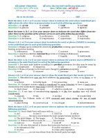 DE LUYEN THI THPT QG 2017