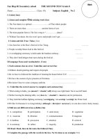 Test no 2 8 thi diem