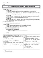 Bai 7 Yeu thien nhien song hoa hop voi thien nhien