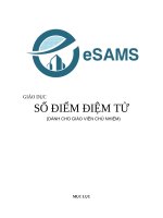 Huong dan su dung So diem dien tu danh cho GVCN