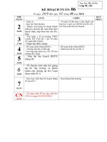 KE HOACH TUAN 06 NAM HOC 20162017