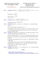 Đề thi giữa kì 1 Toán 9 năm 2020 – 2021 trường THCS Archimedes Academy – Hà Nội