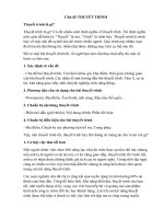 Chủ đề thuyết trình  Môn kỹ năng thuyết trình (bài nói ngắn)