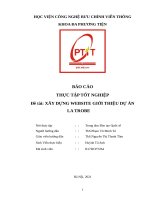 Đồ án tốt nghiệp khoa đa phương tiện, học viện bưu chính viễn thông (11) 