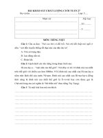 De cuoi tuan 27 Toan TV lop 4 5