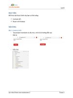 Tài liệu lập trình front end reactjs - lab 8