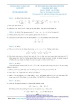 Đề thi chọn HSG tỉnh Toán 9 năm học 2019 – 2020 sở GDĐT Lạng Sơn