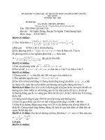 Đề thi vào lớp 10 THPT Chuyên môn Toán năm 2021-2022 có đáp án - Sở GD&ĐT Bắc Giang