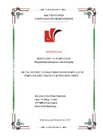 Tiểu luận tổ CHỨC và HOẠT ĐỘNG HÀNH NGHỀ LUẬT sư ở VIỆT NAM   THỰC TRẠNG và HƯỚNG PHÁT TRIỂN