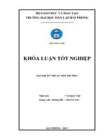 Đồ án tốt nghiệp ngành kỹ thuật môi trường  môi trường biển và ven biển hải phòng  thực trạng và đề xuất giải pháp (download tai tailieutuoi com)