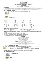 Lop 3 toan TV on tap t 18B