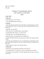 Giáo án lịch sử 6, kết nối tri thức với cuộc sống (kì 1, chất lượng) 