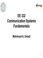 Communication systems fundamental analog slides new 
