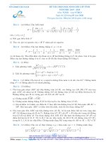 Đề thi chọn học sinh giỏi tỉnh Toán 9 năm 2019 – 2020 sở GDĐT Hà Nam