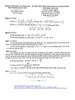 Đề học sinh giỏi Toán 9 năm 2020 – 2021 phòng GDĐT thành phố Hưng Yên