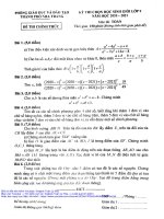 Đề chọn HSG Toán 9 năm 2020 – 2021 phòng GDĐT Nha Trang – Khánh Hòa