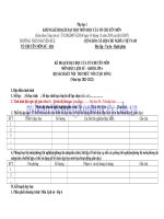 PHỤ lục i   môn lịch sử 6 kết nối tri thức · phiên bản 1 doc 